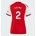 Arsenal William Saliba #2 Hemma matchtröja Dam 2026-27 Kortärmad Billigt Arsenal William Saliba #2 Hemma matchtröja Dam 2026-27 Kortärmad Billigt